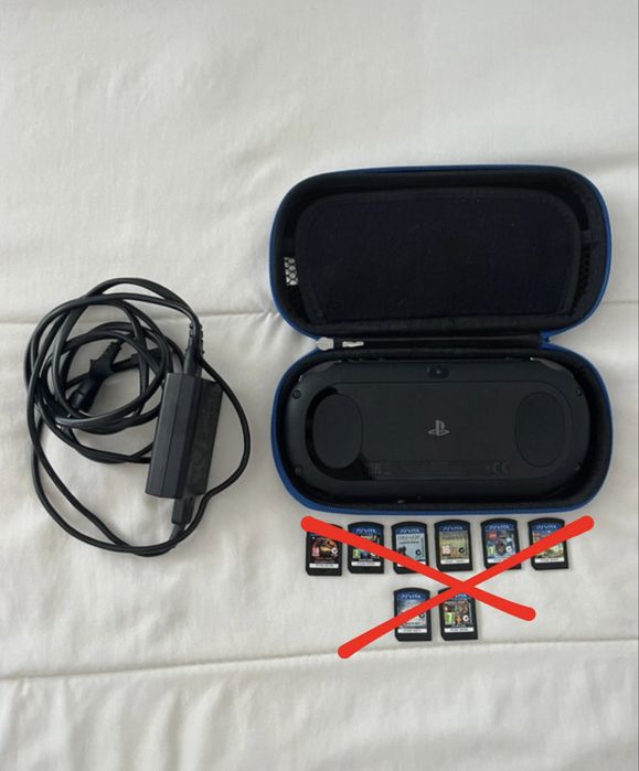 PlayStation Vita desbloqueada Slim Wifi + estojo