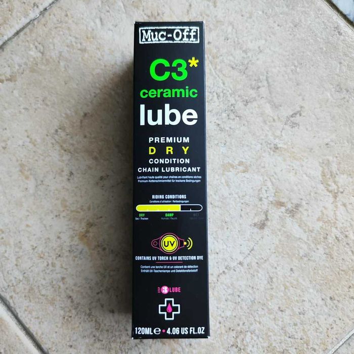 Lubrificante de corrente Muc-Off C3 Ceramic Dry Lube 120ml