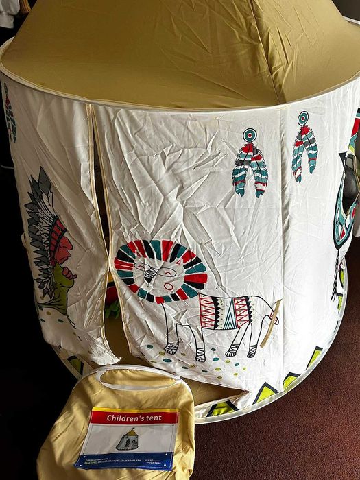 Namiot dla dzieci  zabawa indiański do zabawy dom ogród
