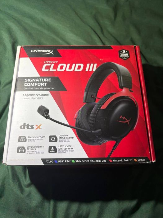 HyperX Cloud III навушники