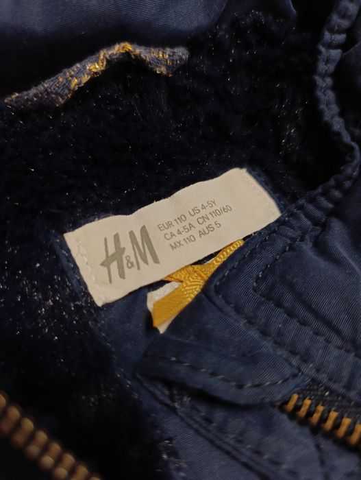 Парка H&M на дівчинку, 4-5 років