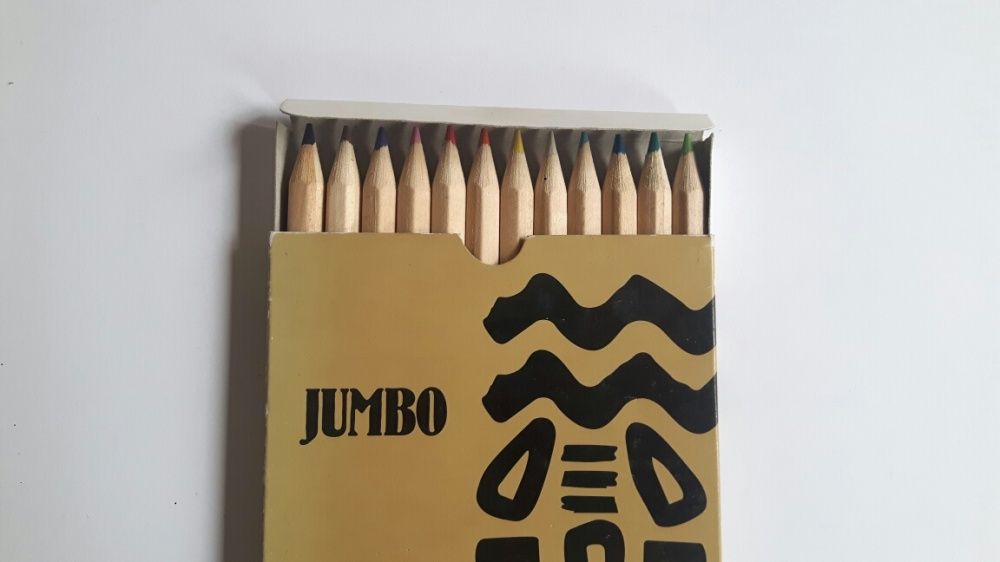 Kredki naturalne JUMBO