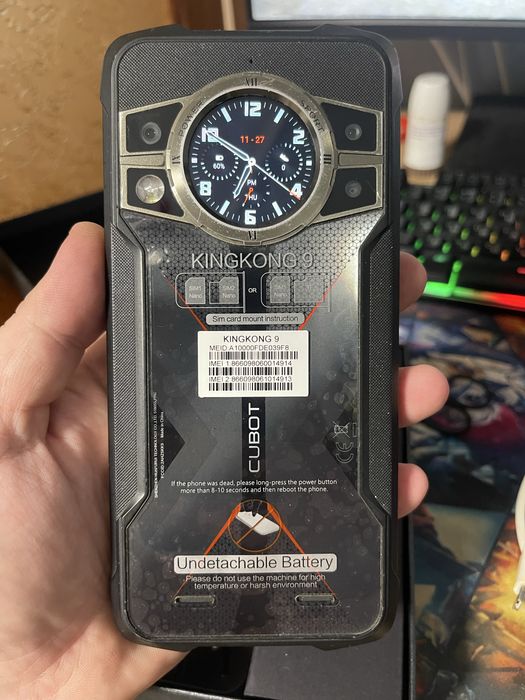Cubot KingKong 9 12/256gb Б/у
