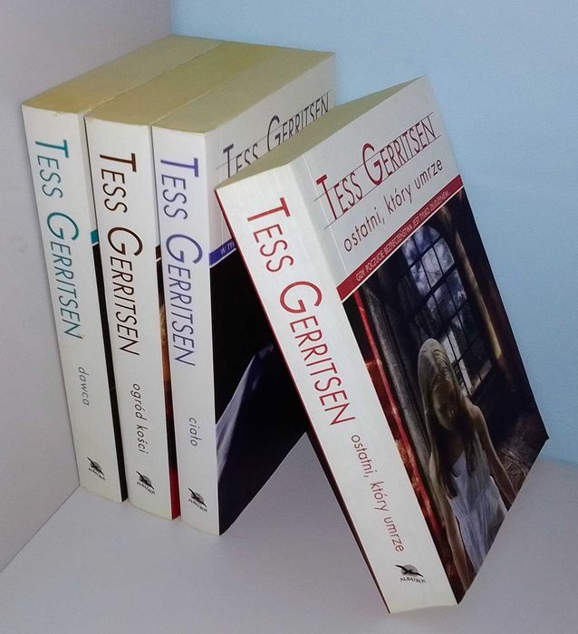 Książki - Tess Gerritsen - seria Albatros (4 powieści)