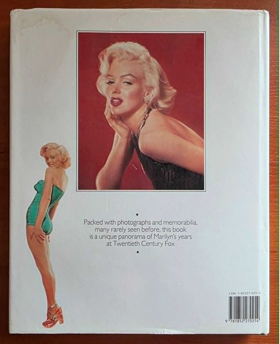 Marilyn Monroe - Lawrence Crown: Marilyn At Twentieth Century Fox, 1987 vintage