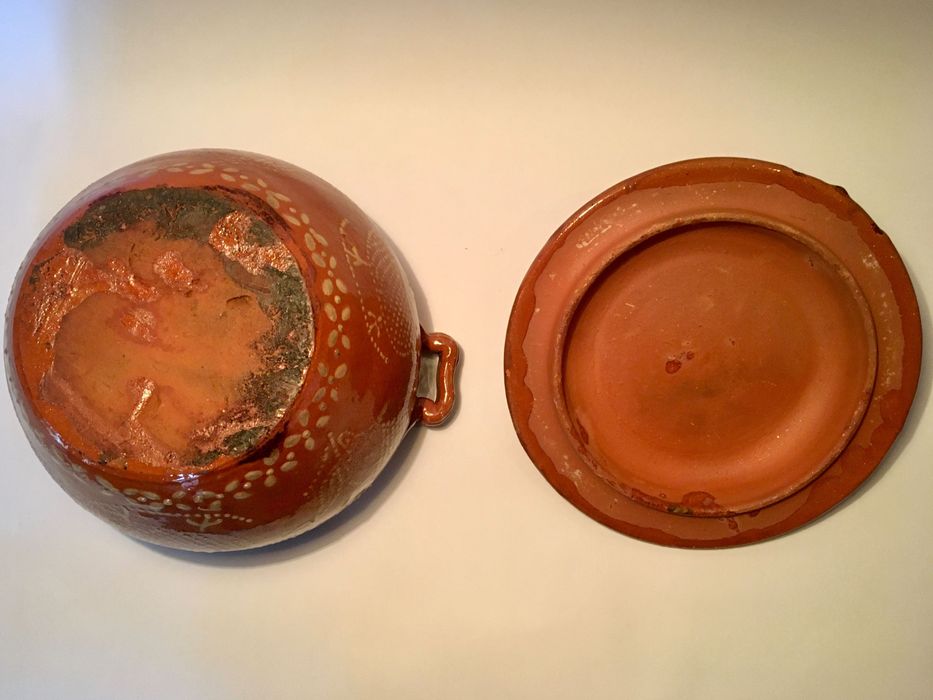 ÂNFORA ANTIGA - barro não vidrado - 27x12,5 cm/s