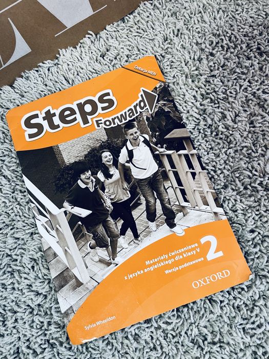 Steps forward klasa 2 zeszyt cwiczen do jezyka angielskiego szkola pod