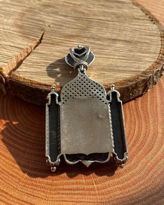 Срібний кулон ладанка Ісус серебряная срібло серебро крестик  925