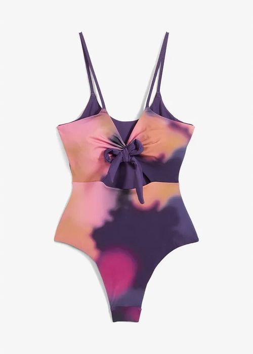 B.P.C kostium kąpielowy dwustronny batikowy wzór 40.