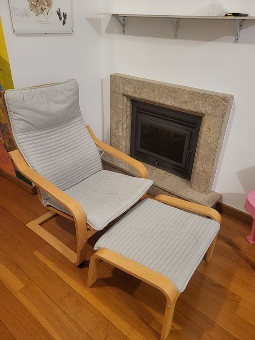 Cadeirão com banco Ikea ótimo estado