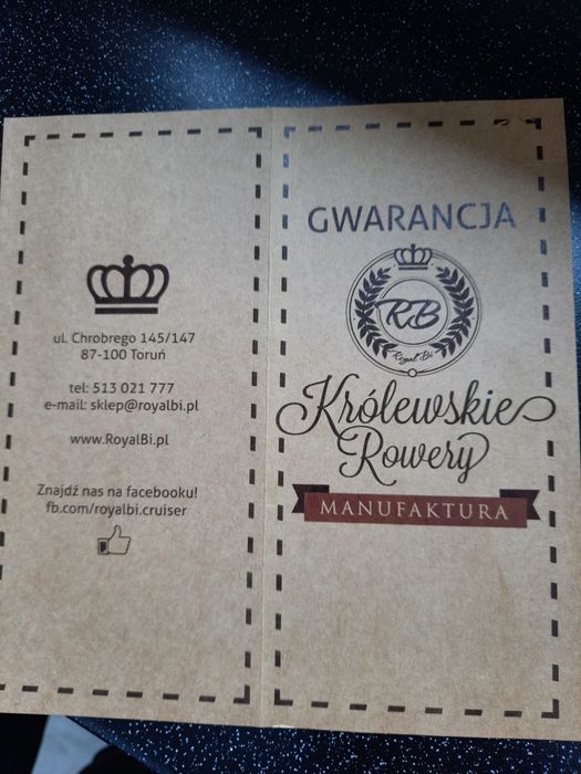 Rower damski miejski RoyalBi 26cali