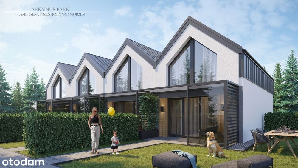 Całoroczne domy w zabudowie szeregowej nad morzem! Bez pośredników!