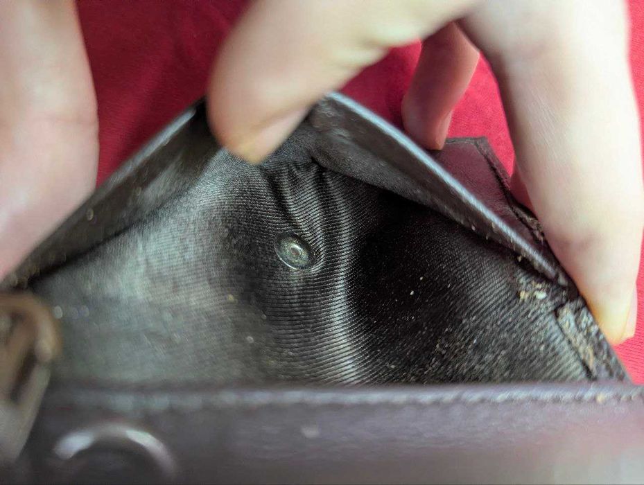 Кожаная ключница Calvin Klein монограм из натуральной кожи , Оригинал