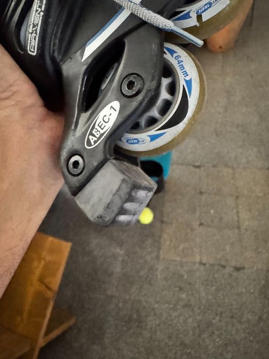 Patins em linha, criança - tamanho modificável 28-30
