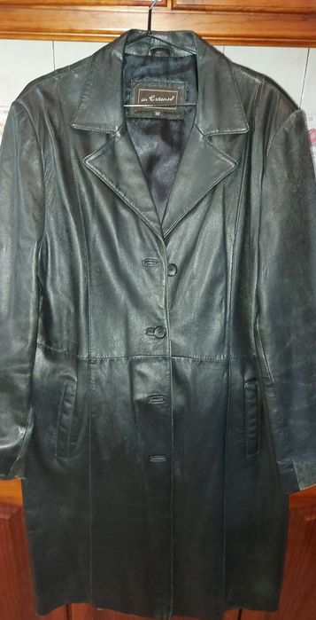 Casaco de pele genuína