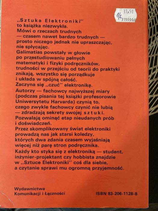 Ksiazka Sztuka Elektroniki 1 i 2