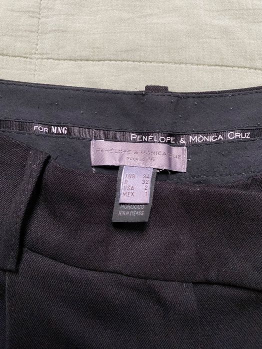 Czarne szorty Penelope Cruz for Mango