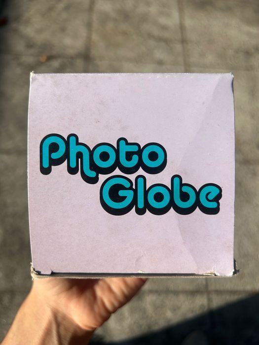 Globo decorativo personalizável com foto