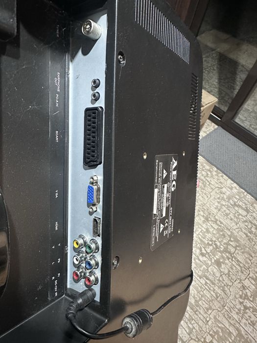 Televisão AEG como nova