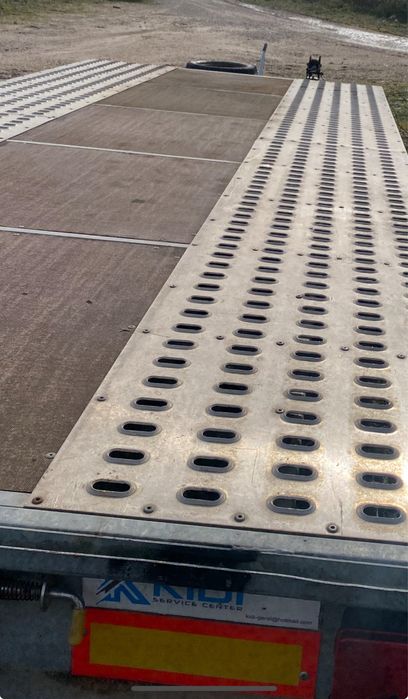 Atrelado reboque estrado porta carros