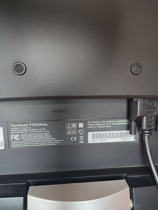 Продам Монітор View Sonic 22 дюйми