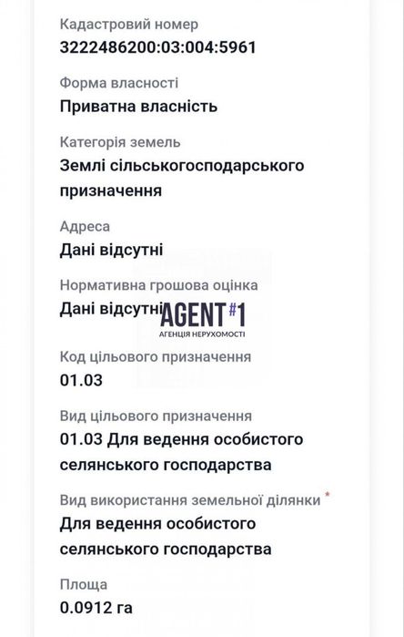 Бокова ділянка 9 соток  с. Софіївська Борщагівка - View 2