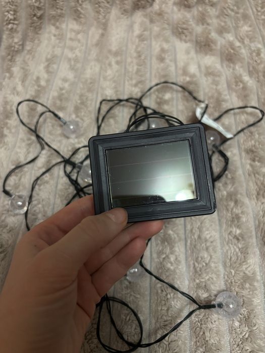 Гірлянда на сонячній батереї