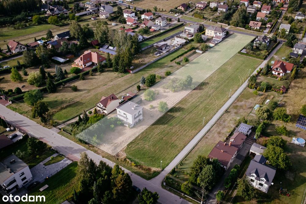 Dom w stanie surowym na działce 56 arów | Dwa wjazdy | Podział