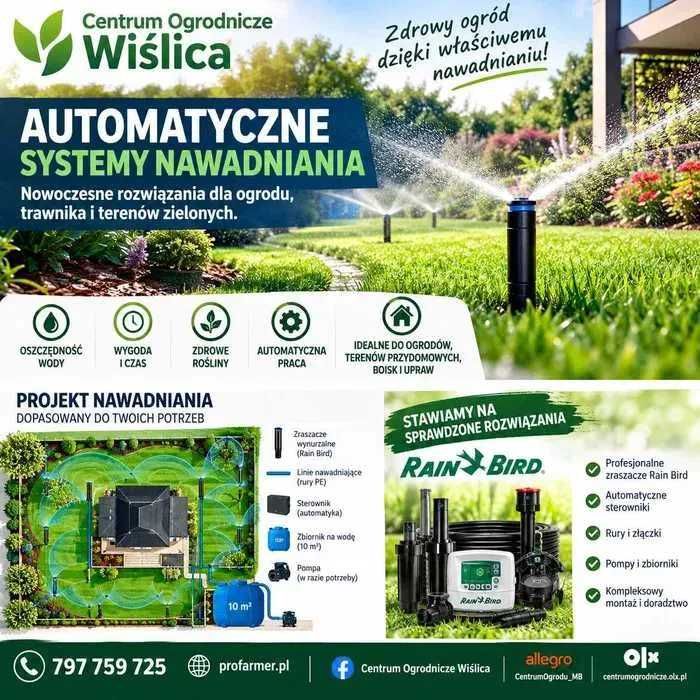 Automatyczne Systemy Nawadniania-Projekt-Sprzedaż-Montaż