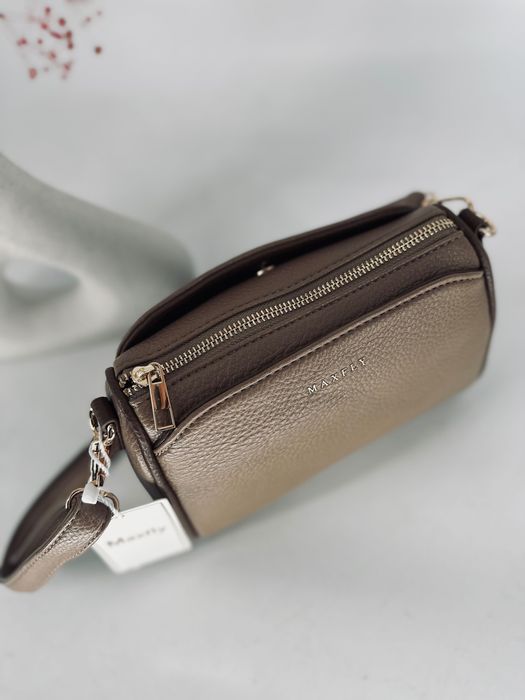 Nowa torebka damska MAXFLY bezowa khaki