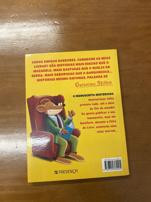 Geronimo Stilton- O manuscrito misterioso