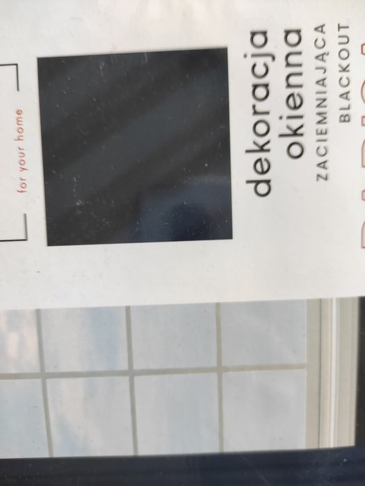 Granatowa zasłona granatowe zasłony zaciemniające 2 sztuki