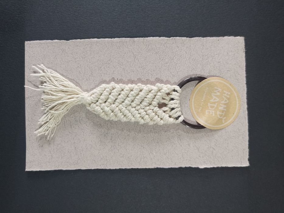 Porta chaves em macrame *souvenirs *presente natal