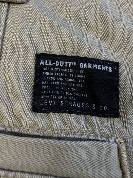 Вінтажні штани карго Levi's All-Duty HBT Cargo Pants 1999
