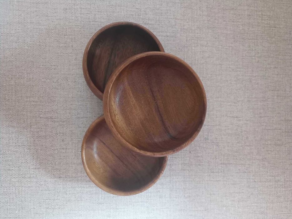 Taças / Tigela em Madeira de Acácia
