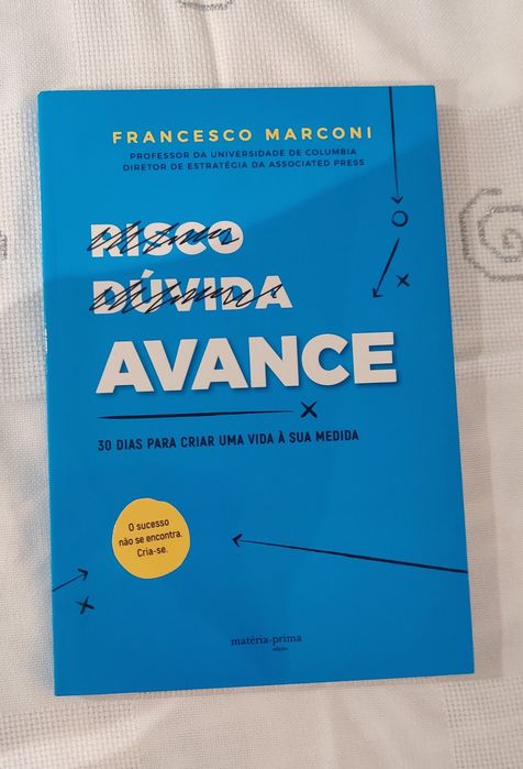 Livro Risco dúvida avance