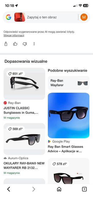 Okulary rayban