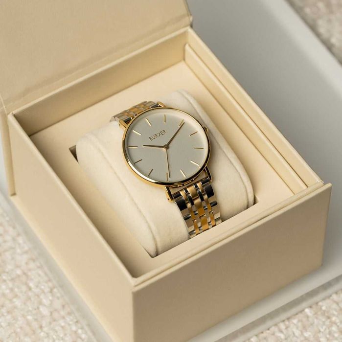 Годинник жіночий Ruby Gold Silver