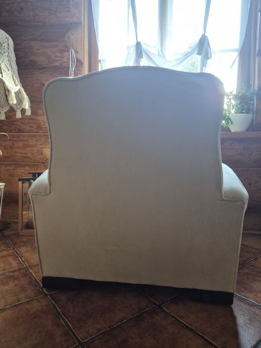 Fotel klubowy Art Deco sprężyny