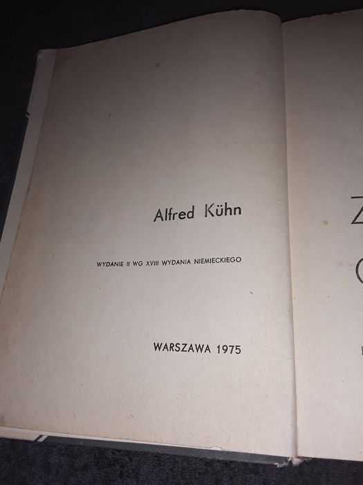 Zoologia ogólna Alfred kuhn twarda oprawa