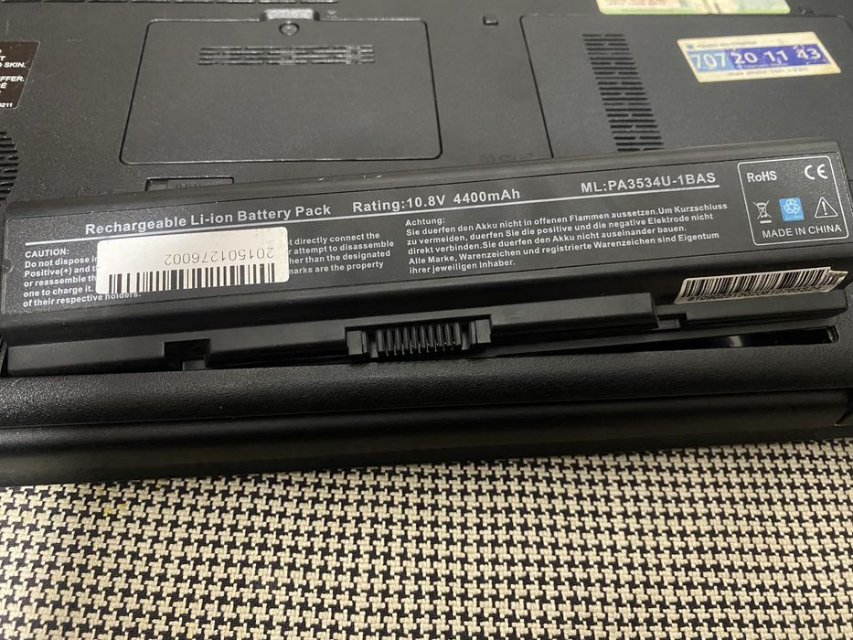 Computador Portatil Toshiba