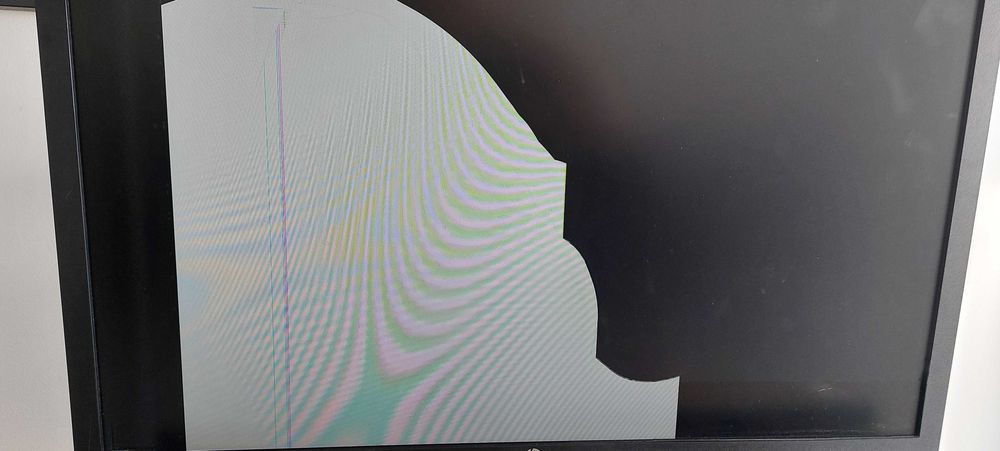 Monitor HP V24 FHD *avariado*
