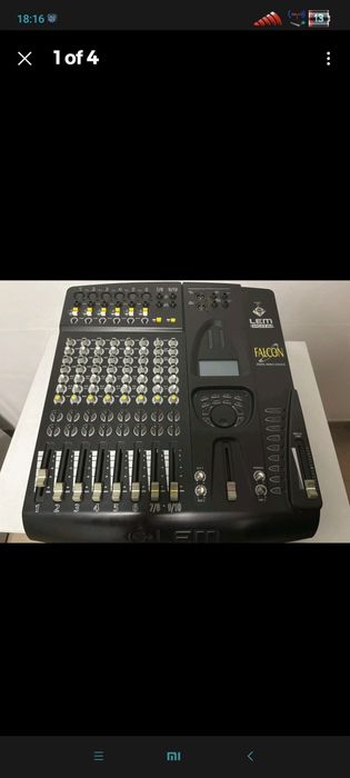 Ціфровий мікшерний пульт LEM Falcon (made in Italy)