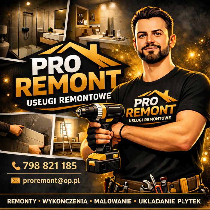 Uslugi remontowo-wykończeniowe