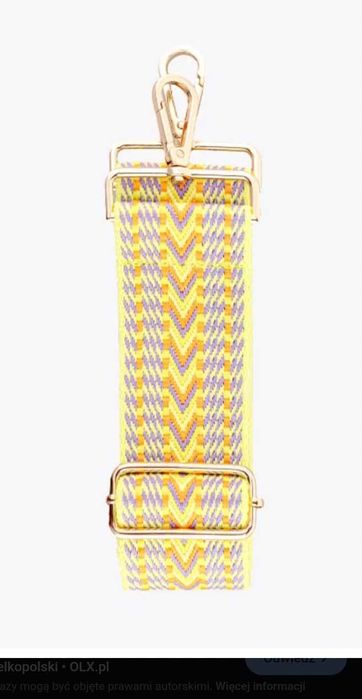 Żakardowy pasek do torebki