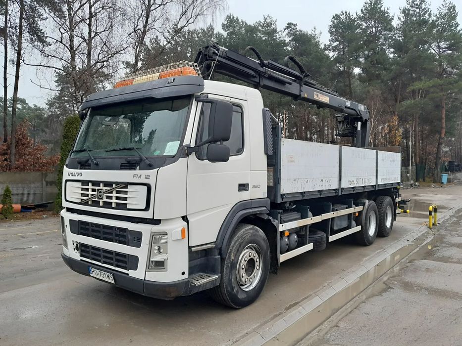 Volvo FM  Volvo 6x4, HDS Hiab 166, wywrot
