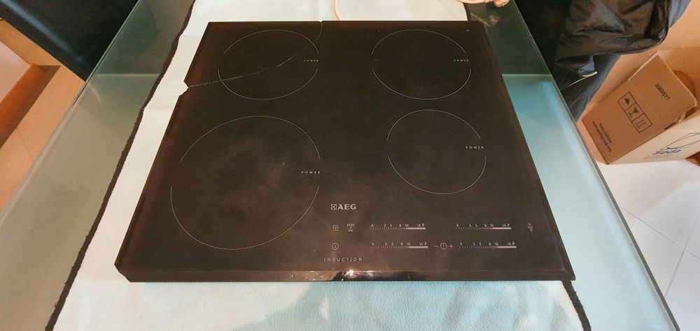 Placa AEG indução com pouco uso