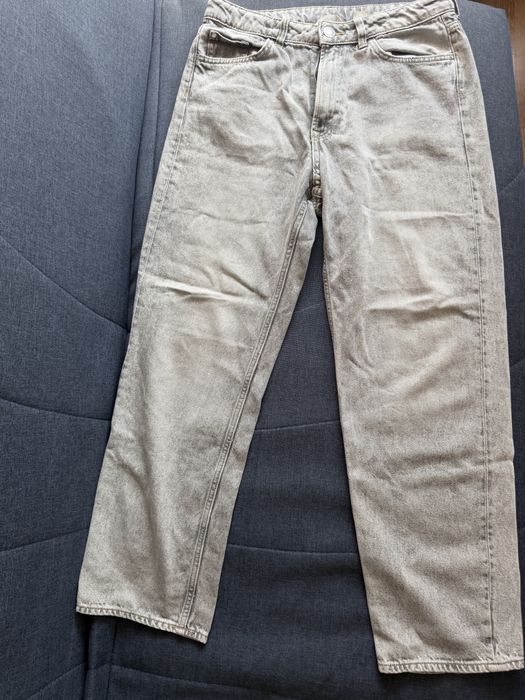Spodnie jeansowe loose fit 164 cm h&m