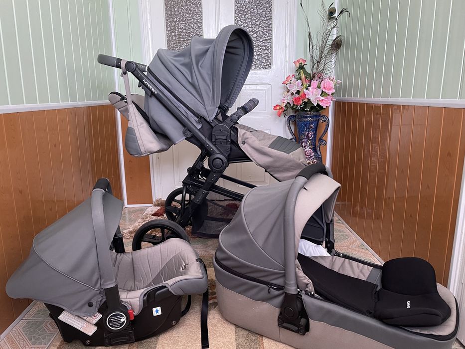 Дитяча колиска (трійка)