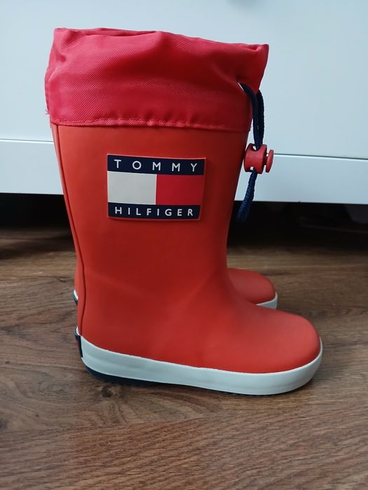 Kalosze dziecięce Tommy Hilfiger r.25 czerwone